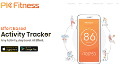 Desktop Screenshot of pkfitness.com